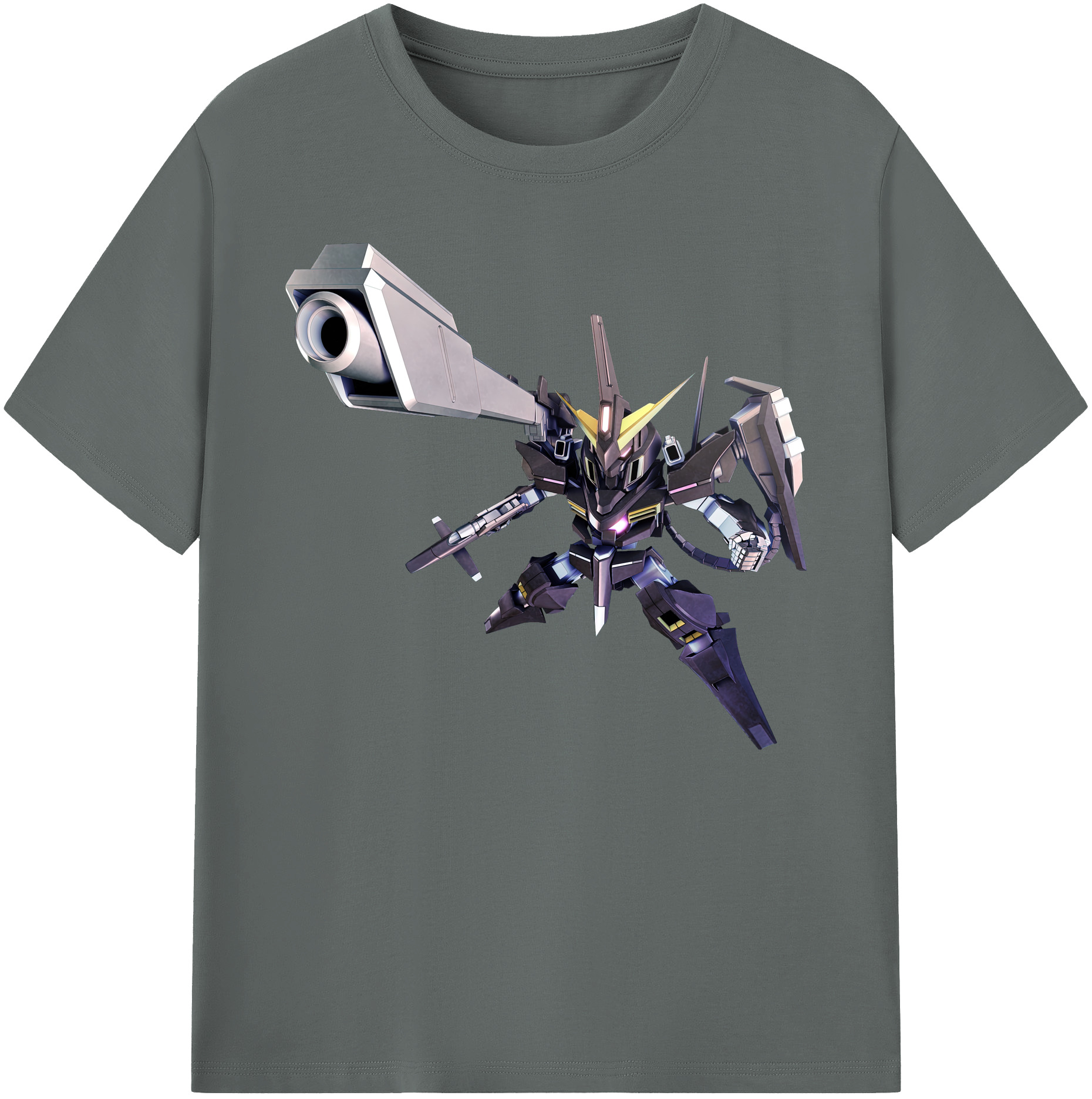 （画像用） 機動戦士ガンダム Mobile Suit Gundam 綿100％ メンズ半袖Tシャツ｜肌触りやわらか＆通気性